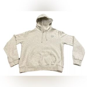 Disney Divided H&M Gray Mickey Mouse Ears Hoodie Woman’s Small Disneyland EUC